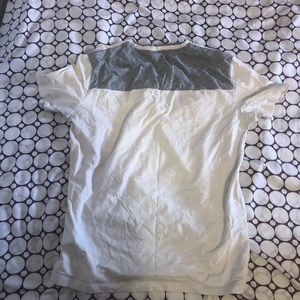 Small T shirt buttoned